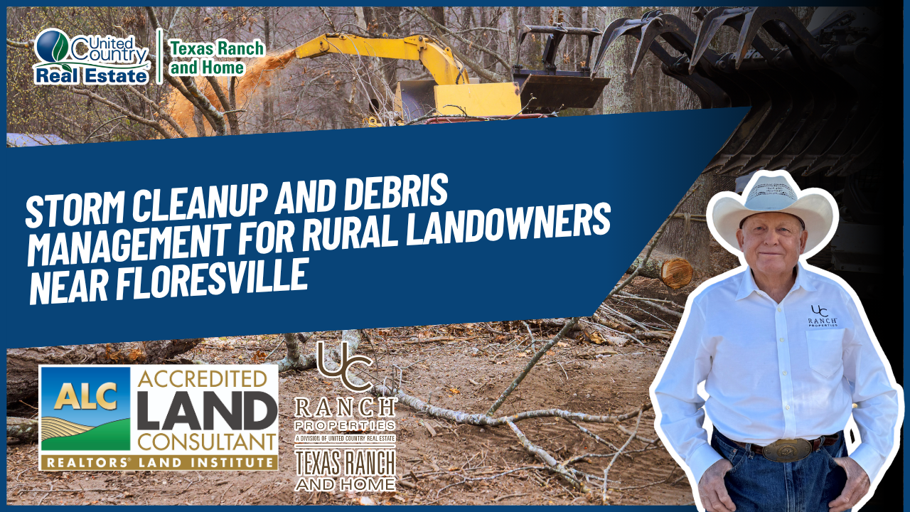 Storm Cleanup and Debris Management for Rural Landowners Near Floresville